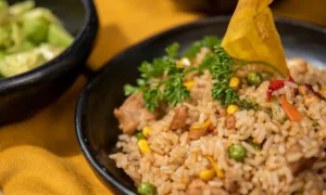 receita de arroz frito