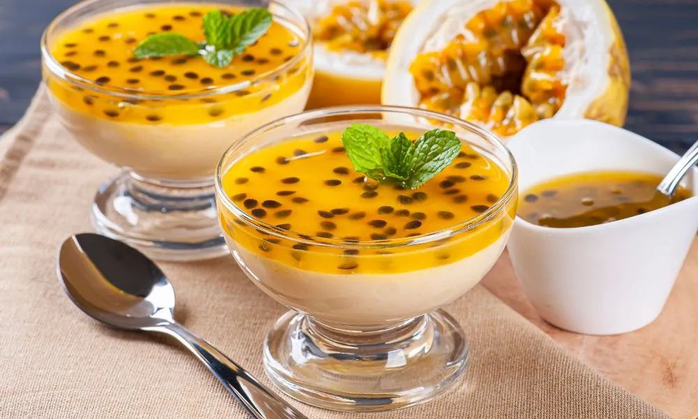 Mousse de Maracujá com Três Ingredientes