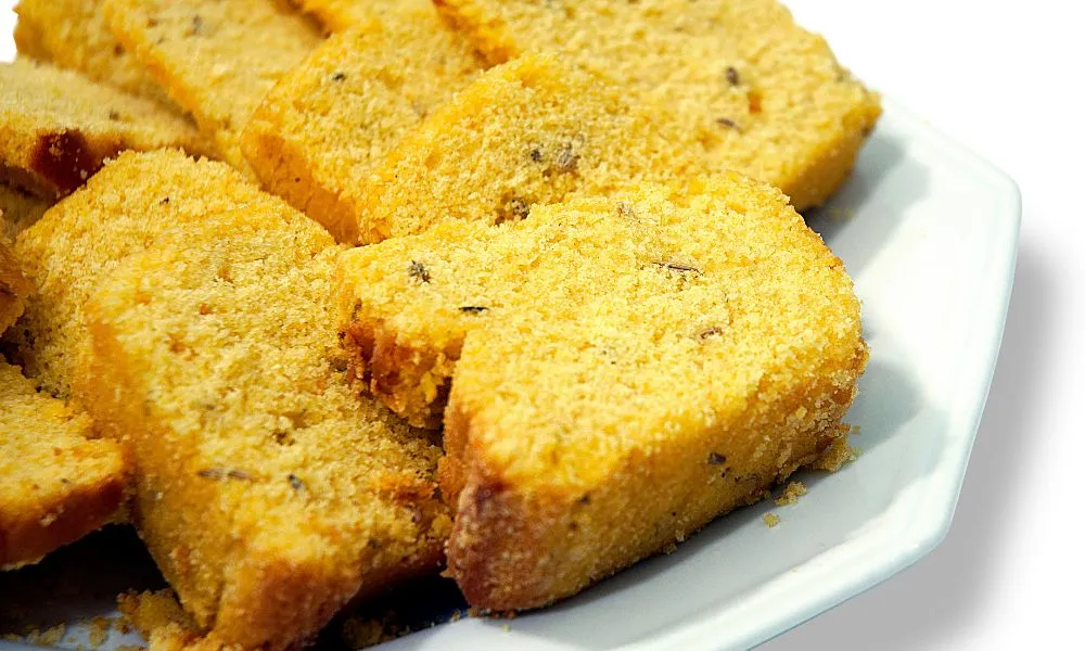 Receita bolo de fubá