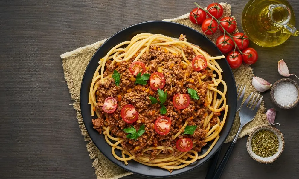 Receita de Macarrão com Carne Moída