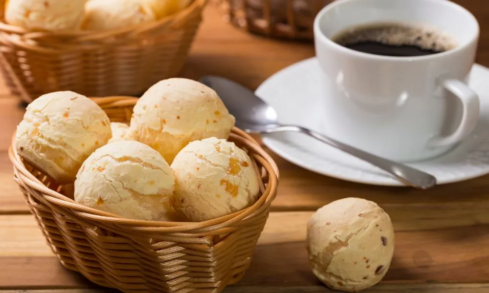 Receita pão de queijo