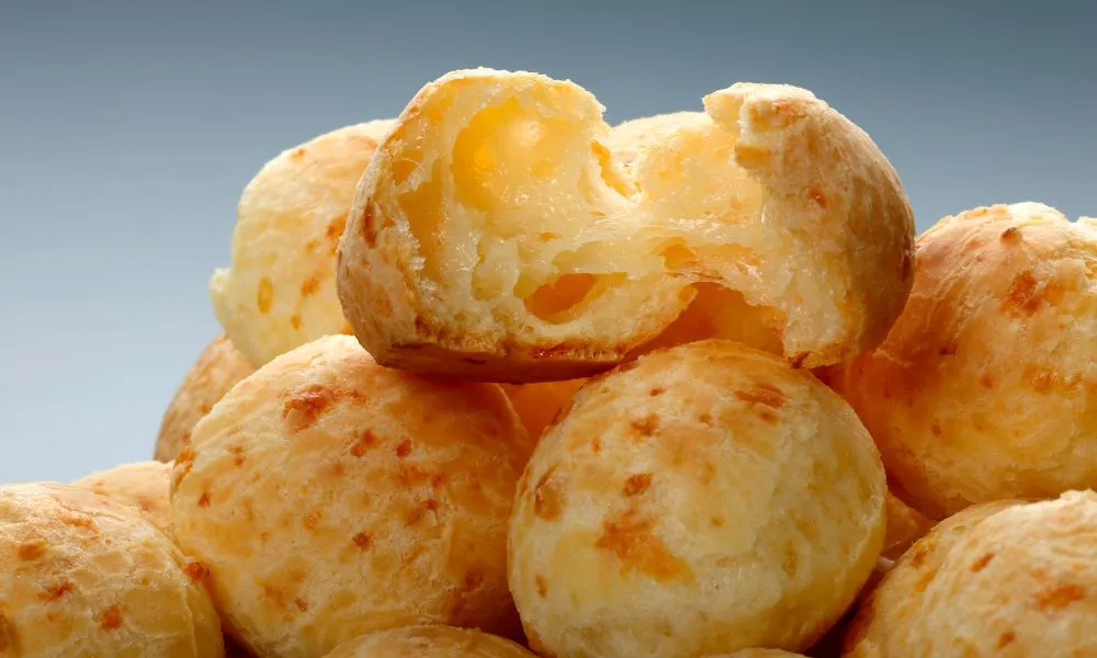 Receita de pão de queijo