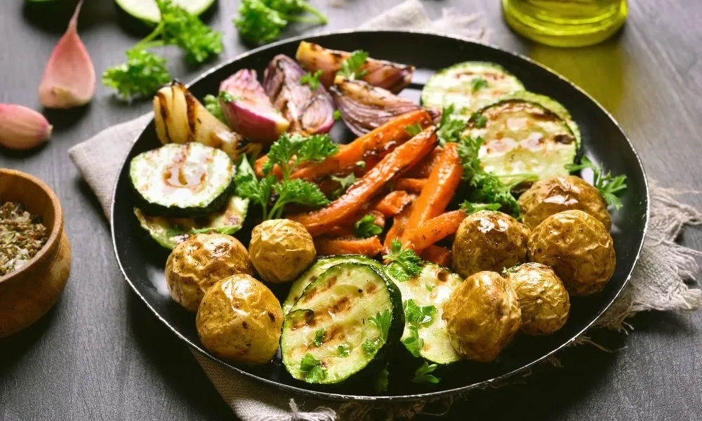 Salada de Quinoa com Legumes Assados