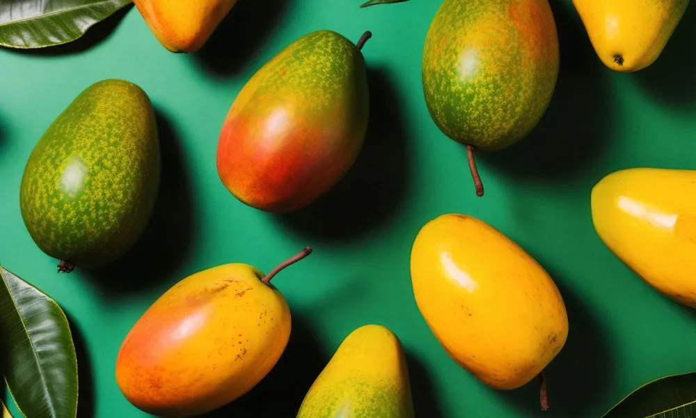 Suco de manga com maracujá