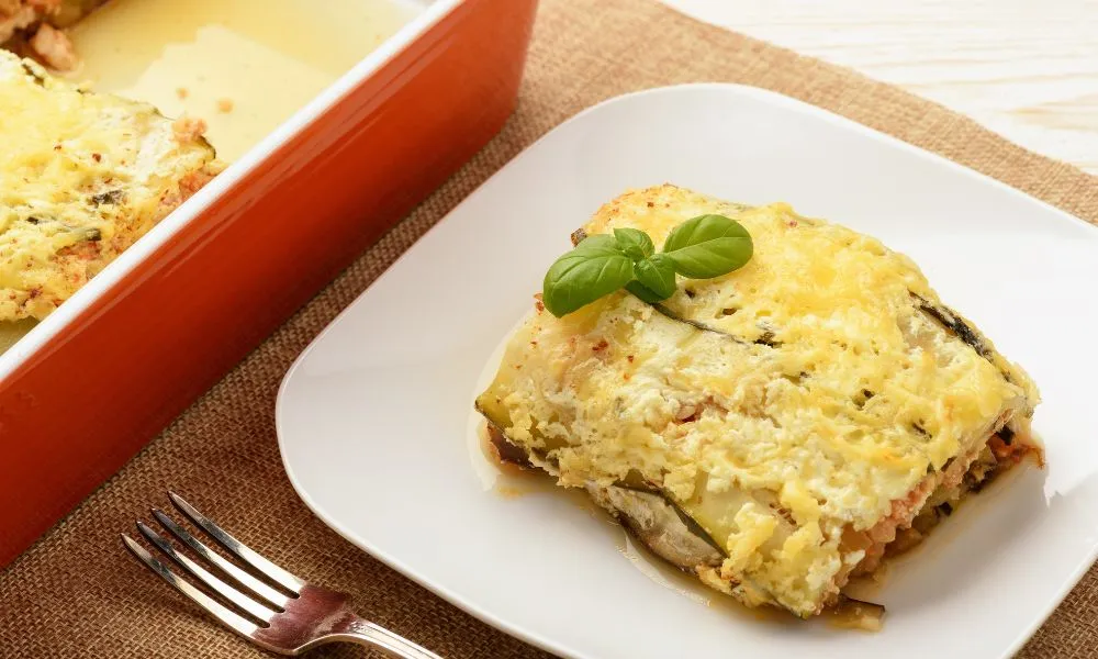 Receita Lasanha de Abobrinha Fit