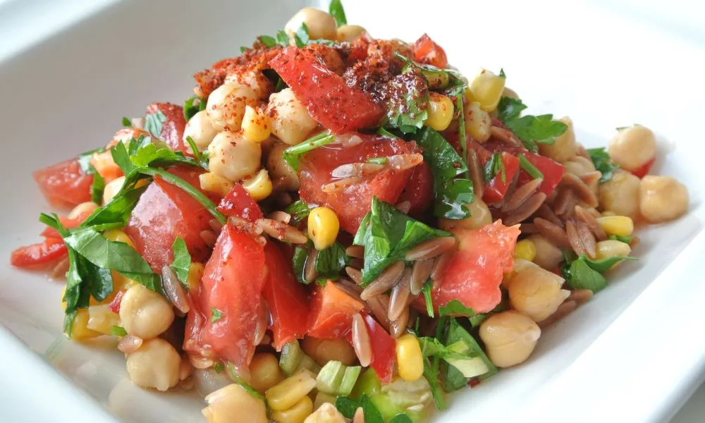 Receita Salada de Grão de Bico