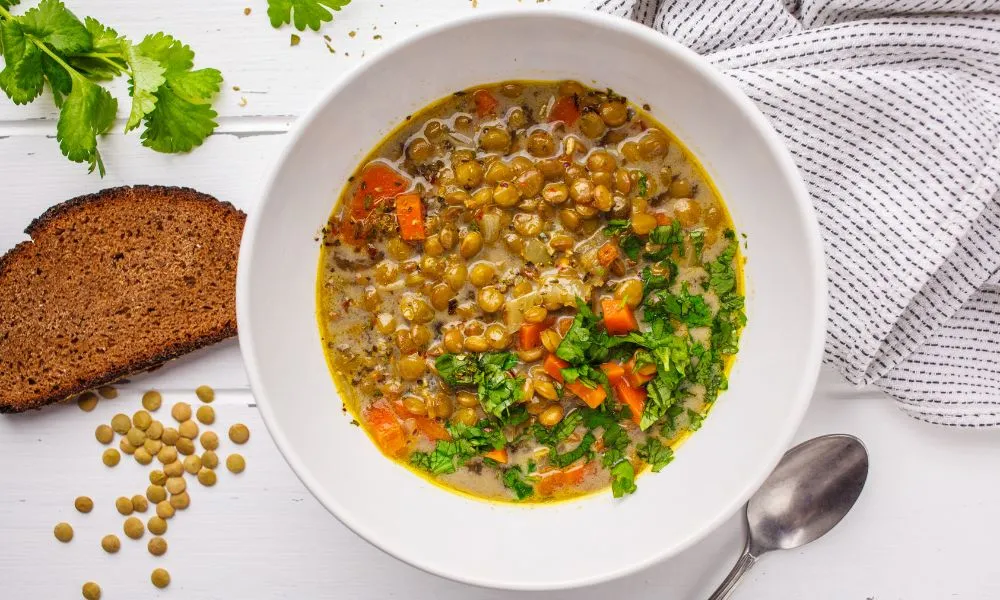 Receita Sopa de Lentilha