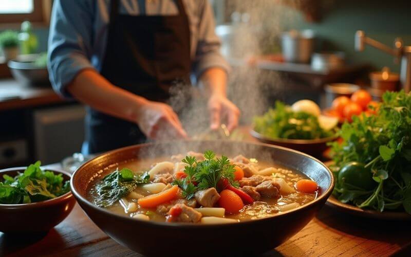 Como Fazer Sopa de Legumes com Carne Moída