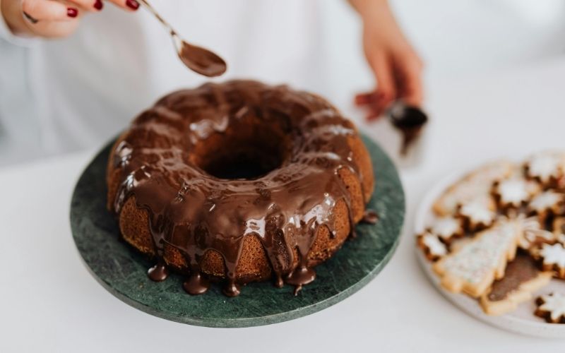 Receita de Bolo de Chocolate Simples