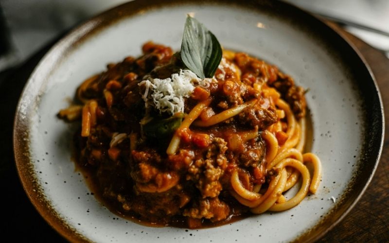 Sopa de Macarrão e Carne