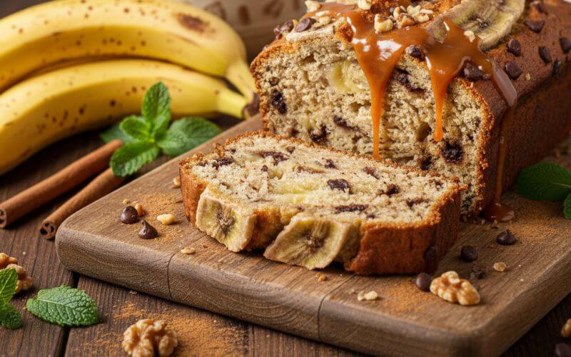 Receita de Bolo de Banana